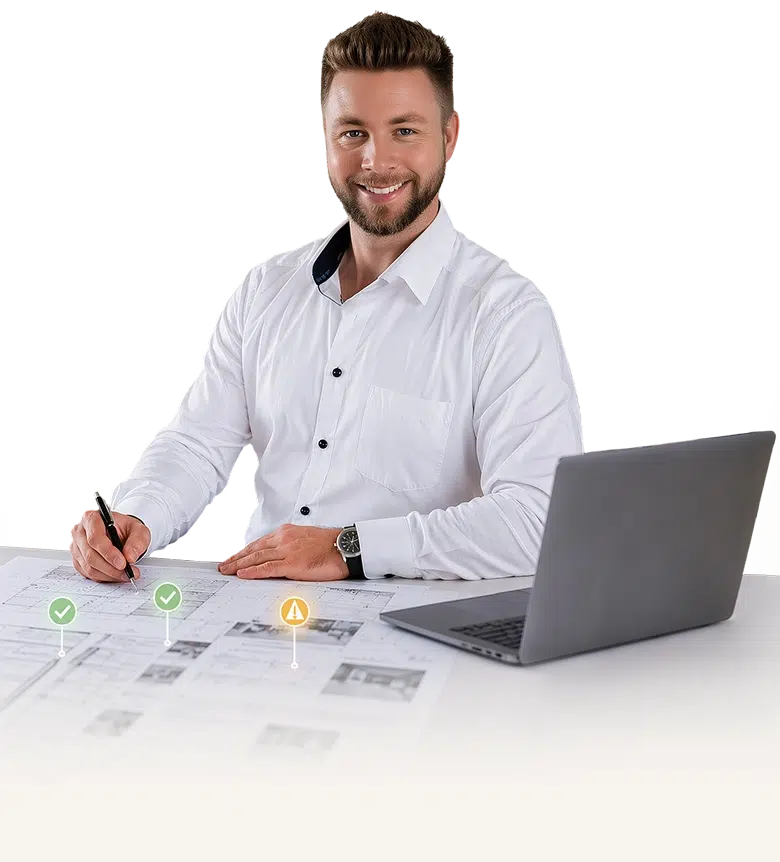 Mit unserer Machbarkeitsanalyse bringen wir Klarheit in dein Bauprojekt.